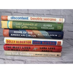 6 Book of The Month & Booktok Hardcover Books Five Star Reads BOTM Lot